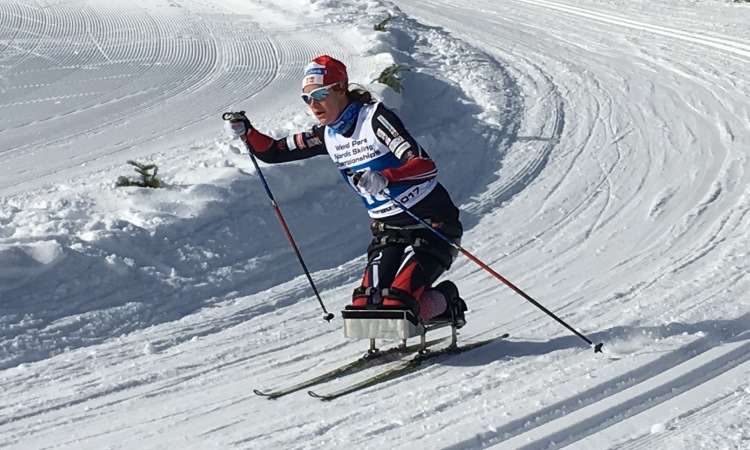 Birgit Skarstein under sprint VM 2017